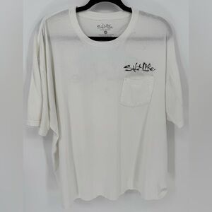 Salt Life Men's Fishermans Glory Short Sleeve Pocket Crew Neck Tee